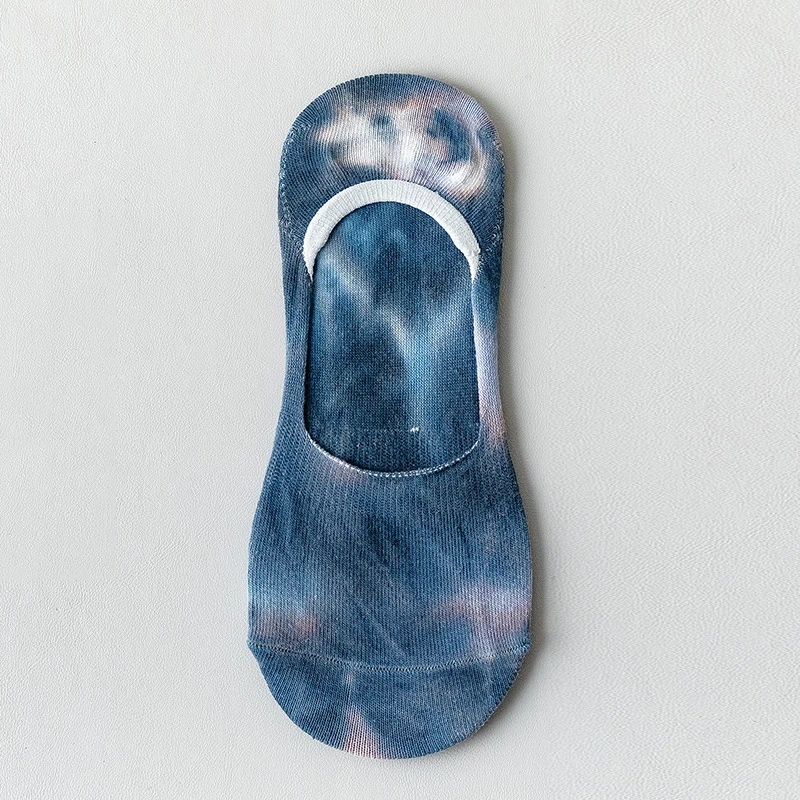 

Tie-dye Socks Street Trend Low-top Tide Socks Men and Women Solid Color Cotton Socks Basketball Women Socks Skateboard Socks