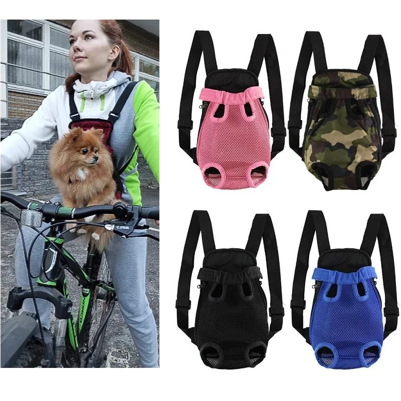 

Outdoor Travel Backpack Mesh Dog Carriers Bag Breathable Portable Pet Dog Carrier for Dogs Cats Handbag Tote Pouch Pet Supplies