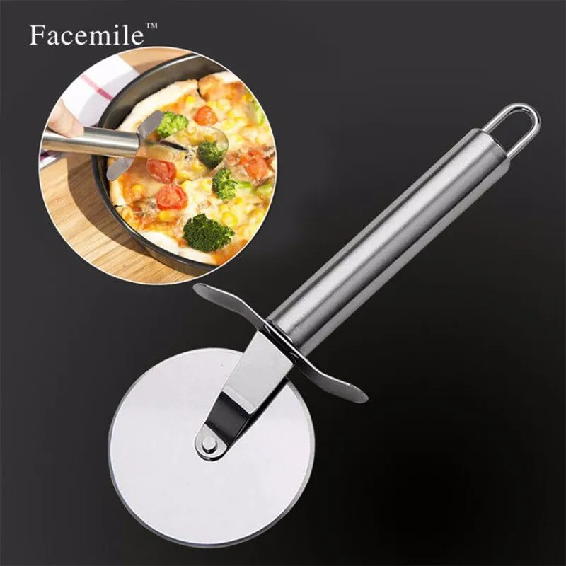 

Pizza Cutting Knife Stainless Steel Pizza Roller Dough Cutter Wheel Cake Slicer Shovel Peel Kitchen Utensils Baking Accessoriess