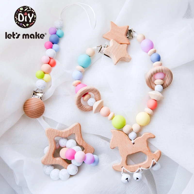 1 шт. детская деревянная погремушка на коляску возраст 0-12 месяцев | Игрушки и