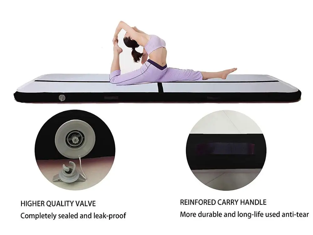 8 м * 2 20 см воздушный трек гимнастический батут для прыжков надувной гигантский