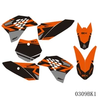 full graphics decals stickers motorcycle background custom number name for ktm sx50 sx 50 2009 2010 2011 2012 2013 2014 2015