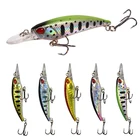 1 шт., рыболовная приманка в виде гольяна с объемными глазами, 75 мм