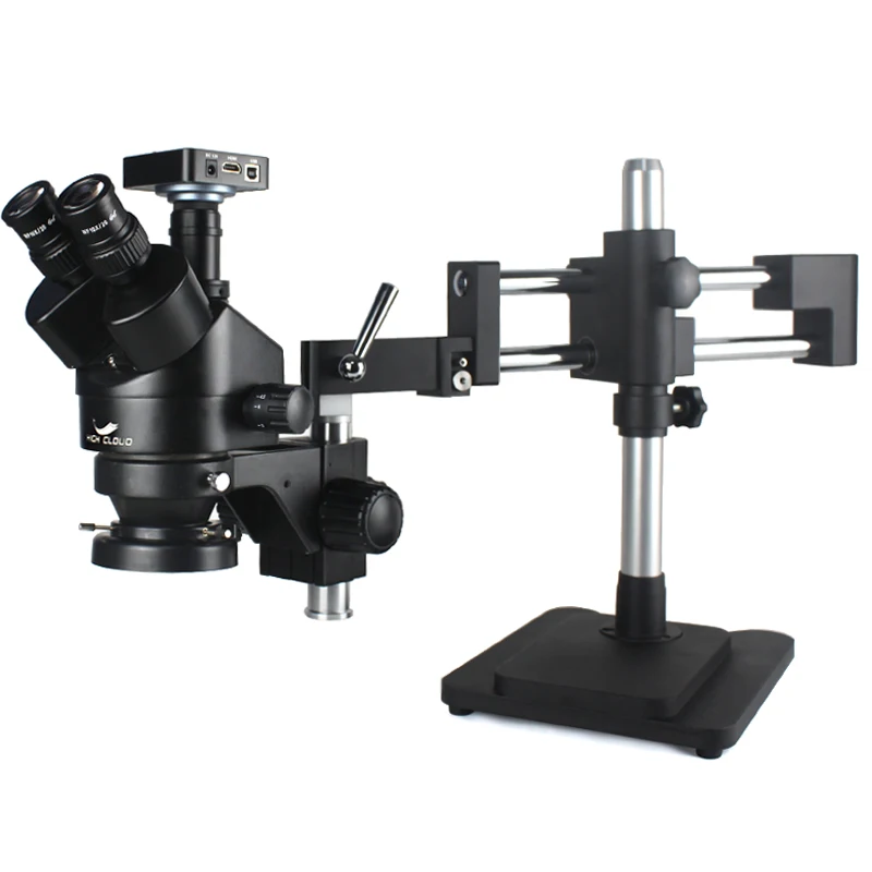 3.5X-90X Double Boom Zoom Simul Focal Trinocular Stereo Microscope 38MP HDMI USB SMD Microscopio Camera Phone PCB Repair Tools |
