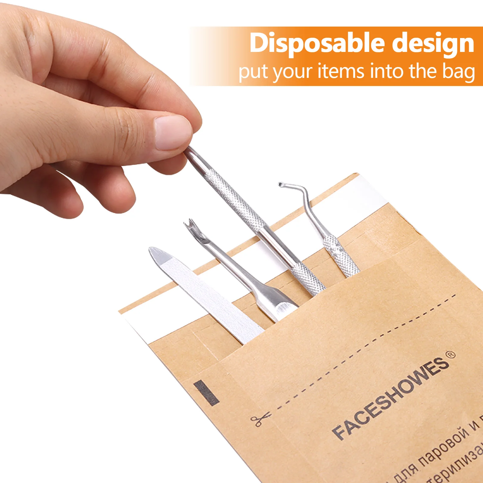 Одноразовые пакеты для стерилизации мешки дезинфекции косметики аксессуары