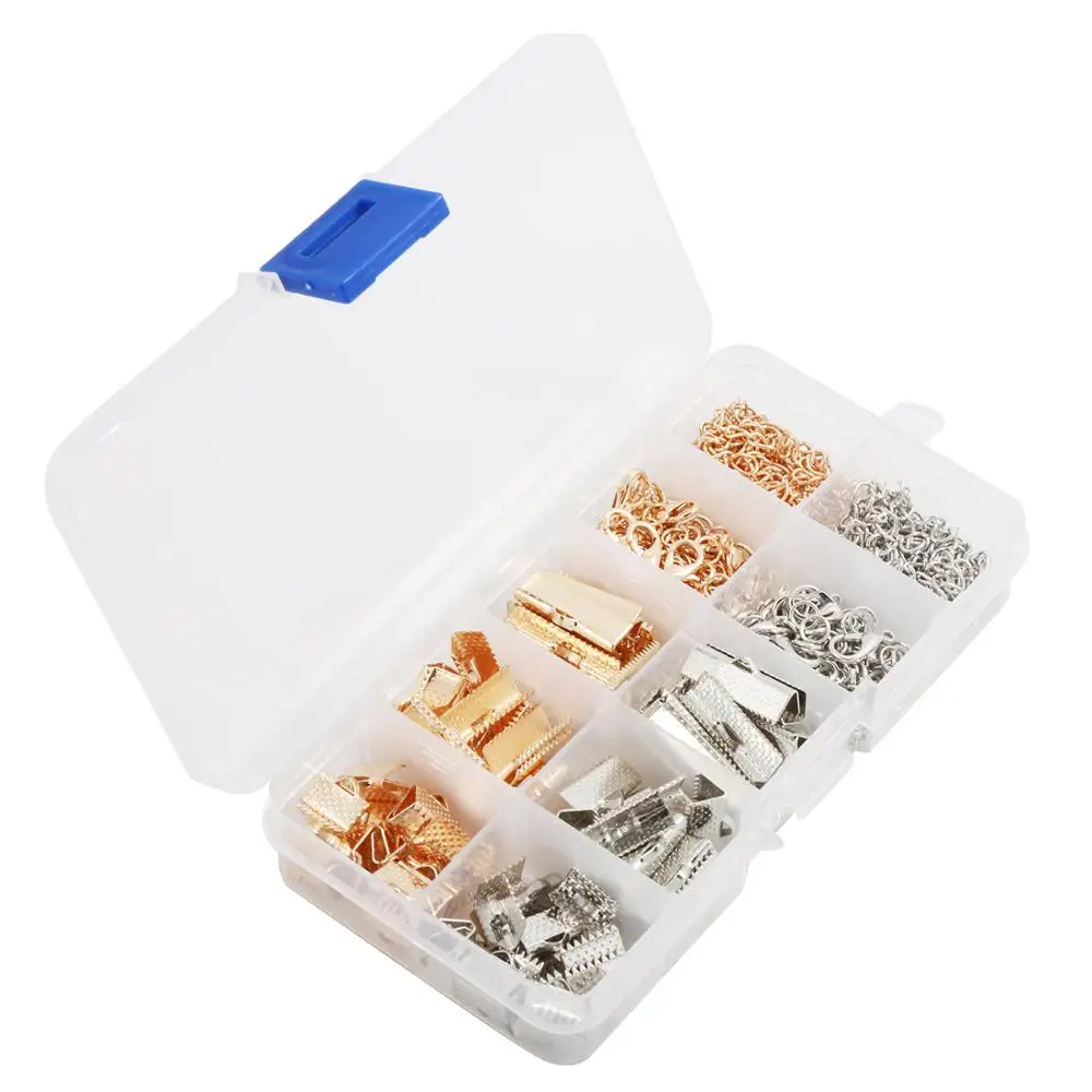 Открытое кольцо с застежкой карабином коробочка цепочкой аксессуары для