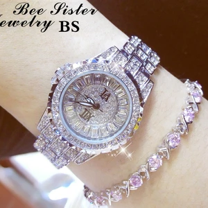 Hot Sale Luxury Women Watches Quartz Watches Ladies Dress Diamond Watch Girl Bracelet Watches Orologio Donna relojes para mujer