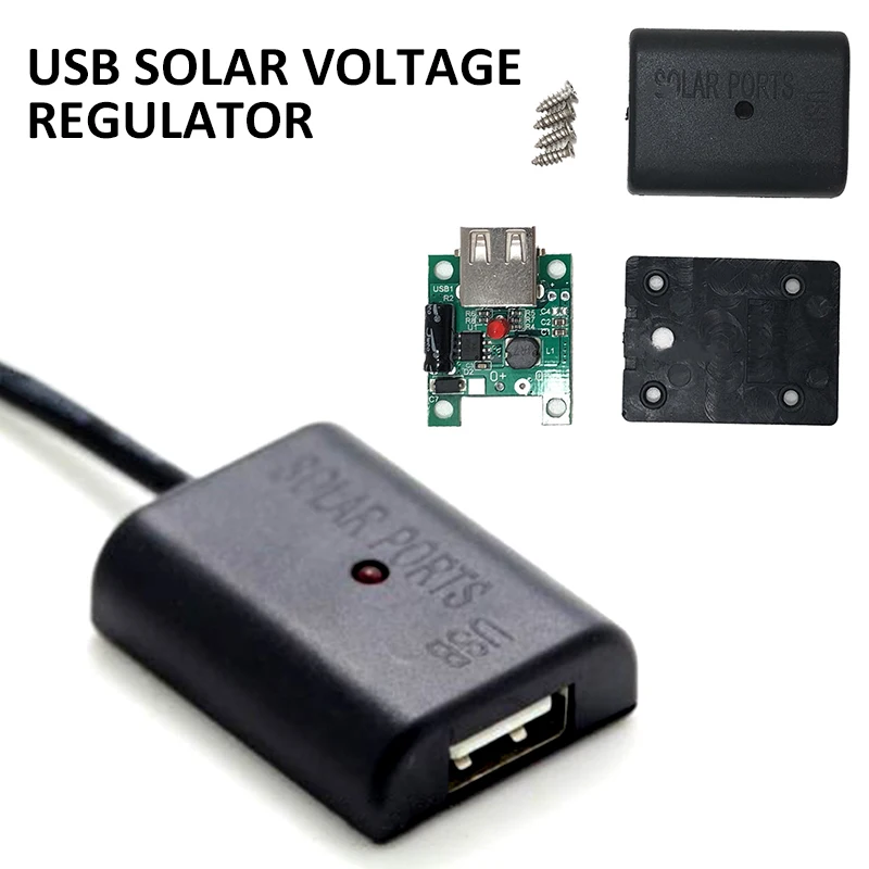 Блок питания с солнечной панелью и USB-портом 5 В 2 А | Электроника