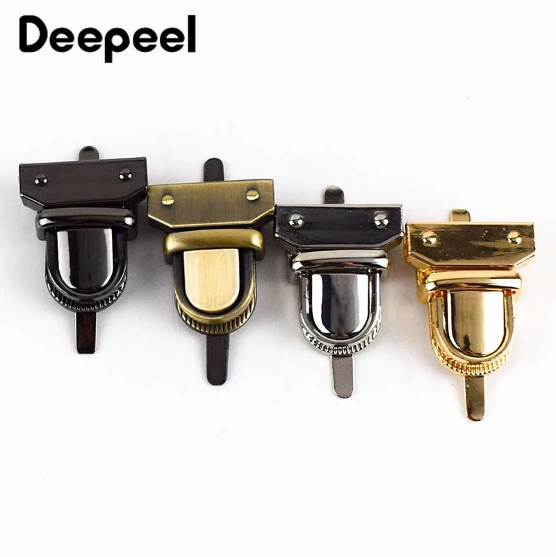 

4 шт. 28X32mm Чемодан аппаратные средства круглая головка Концевая фреза для вырезания гнезд для замок застежка сумки утка язык замки Пряжка Су...