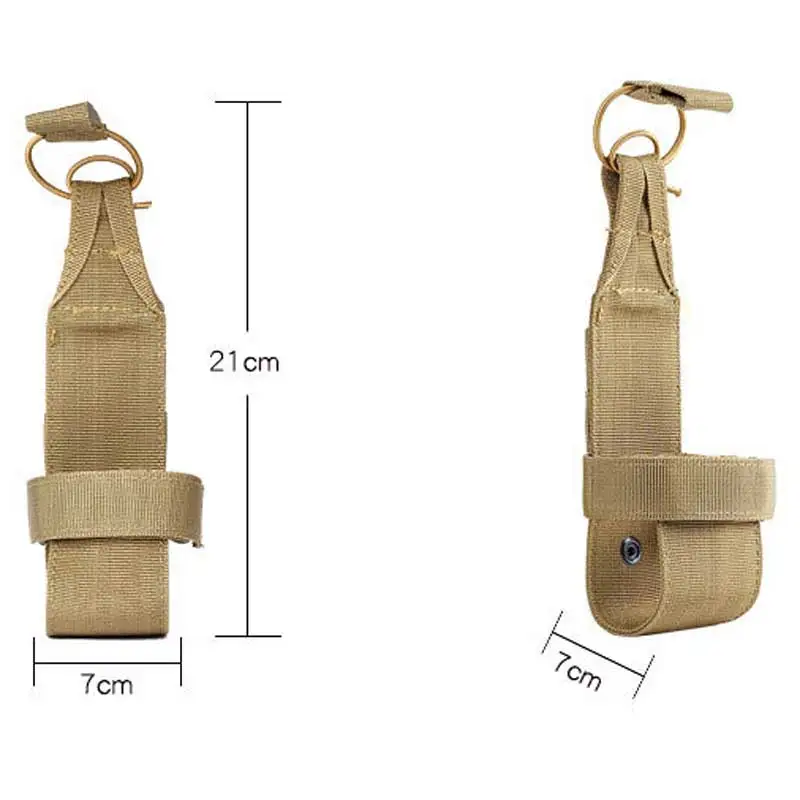 Мягкий держатель для бутылки с водой военного тактического рюкзака ремнем