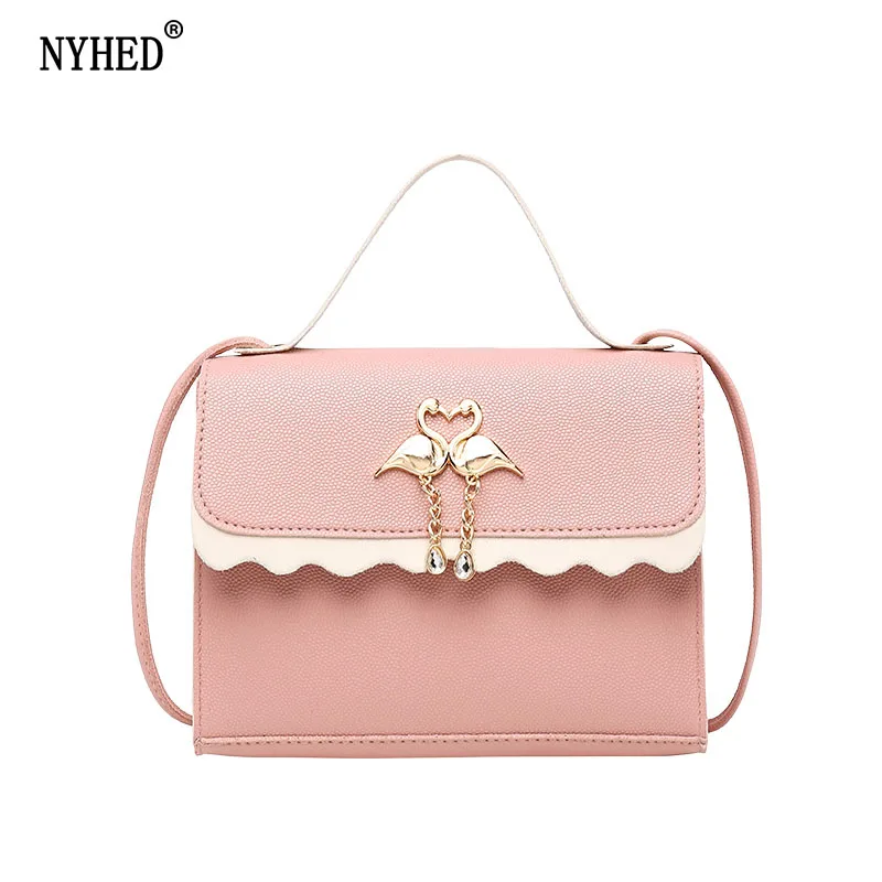 Недорогая маленькая сумка NYHED модные миниатюрные сумки на плечо с клапаном