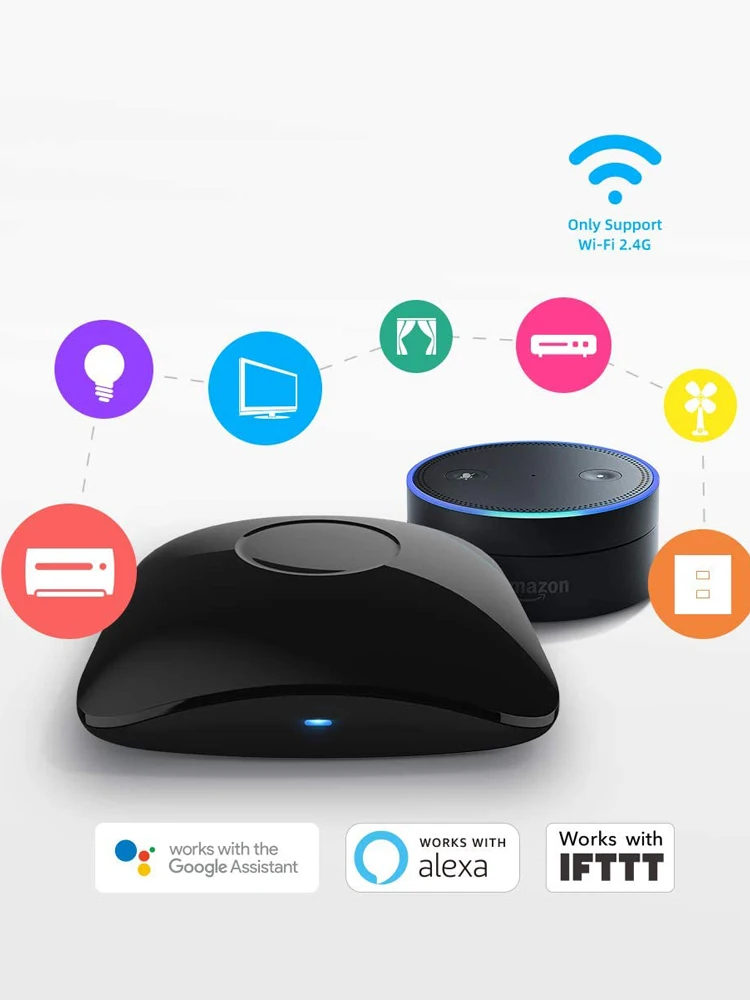 2021 Broadlink RM4 Pro Универсальный ИК RF интеллектуальный пульт дистанционного