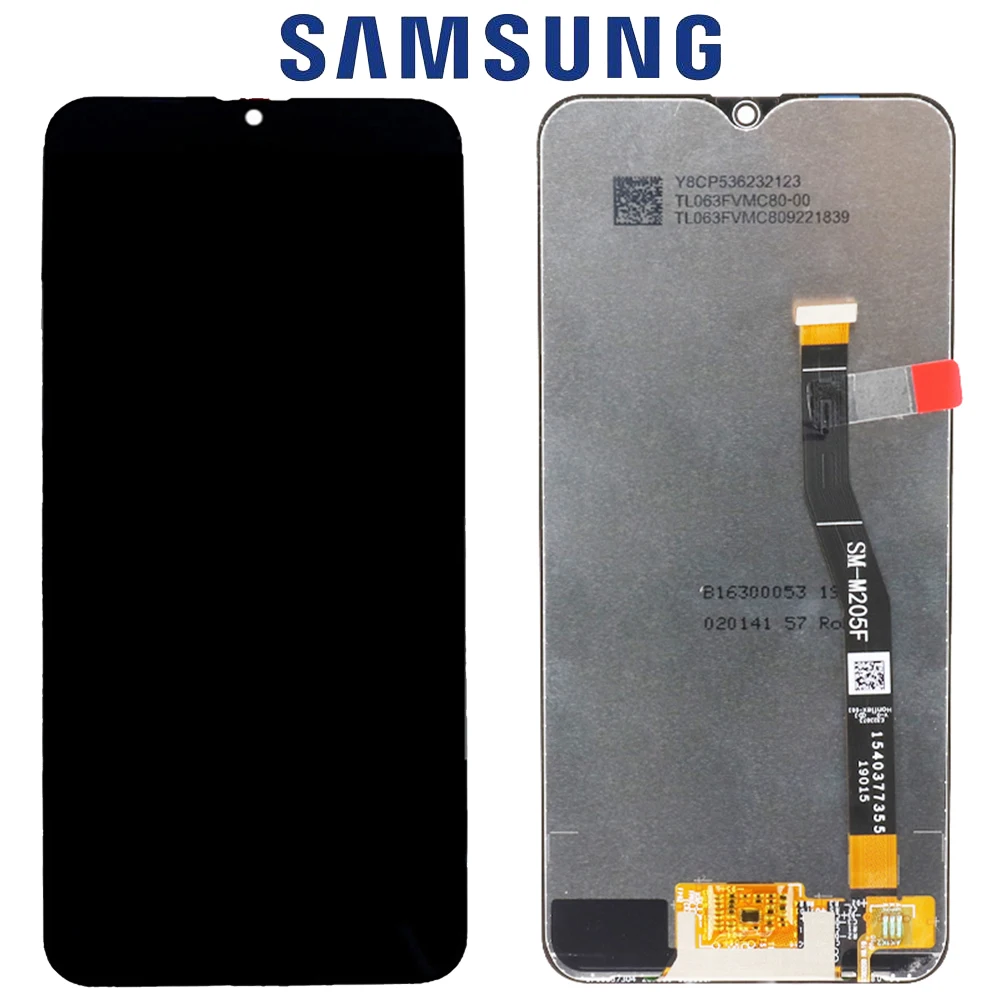 Сменный ЖК экран для Samsung M20 M205 M205FN модуль дисплея M205F M205FN|Экраны мобильных