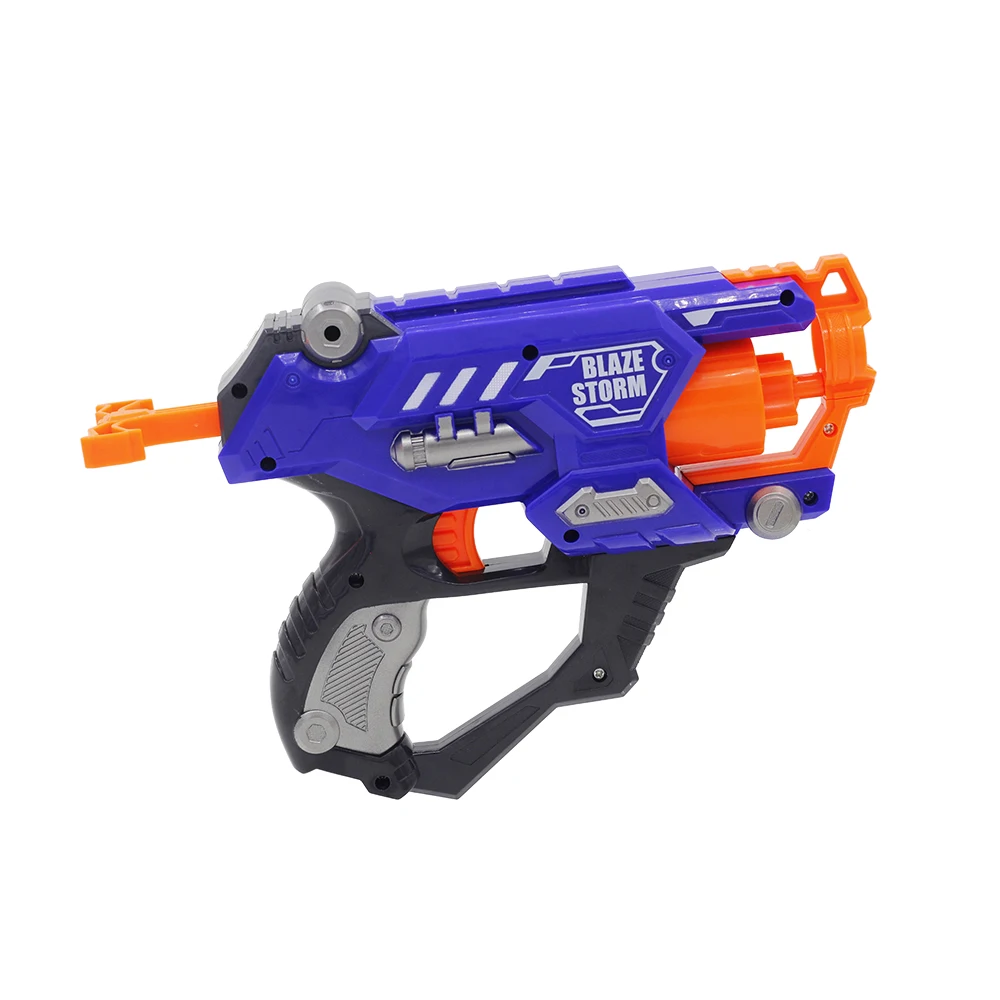 Новое поступление ручной мягкий пистолет-пуля комплект для Nerf пули револьвер 4-Shot