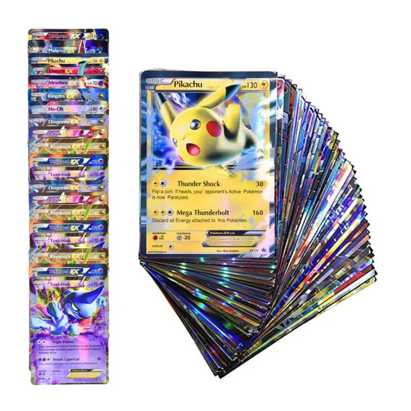 

324Pcs Pokemon Cards Sun & Moon Evolutions Shinny Card Pikachu Game Battle Pokemon Toy