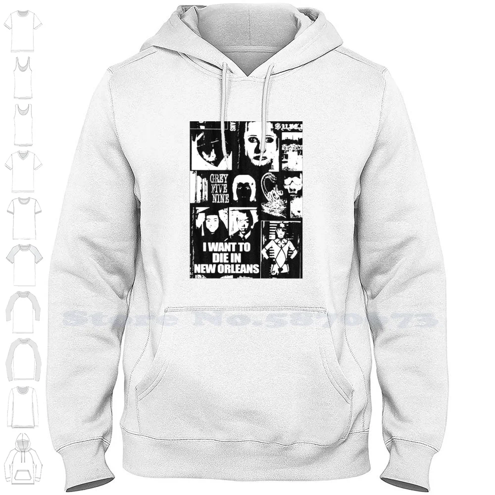 Я хочу умереть в Новом Орлеане толстовки свитшоты для мужчин женщин Ftp