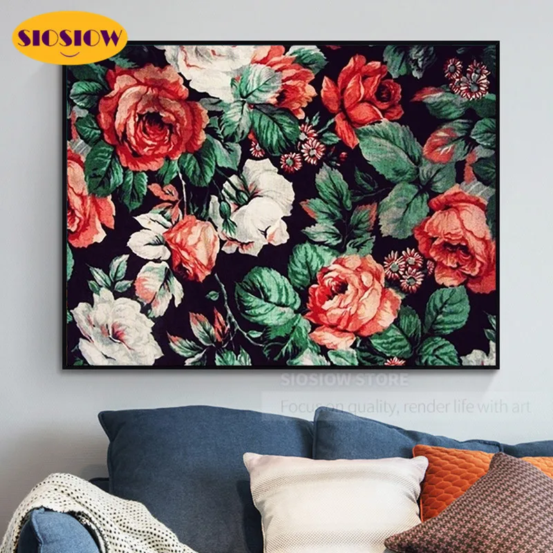 5D DIY алмазная живопись цветок роза красная Вышивка крестом Наборы полный плацу 3D