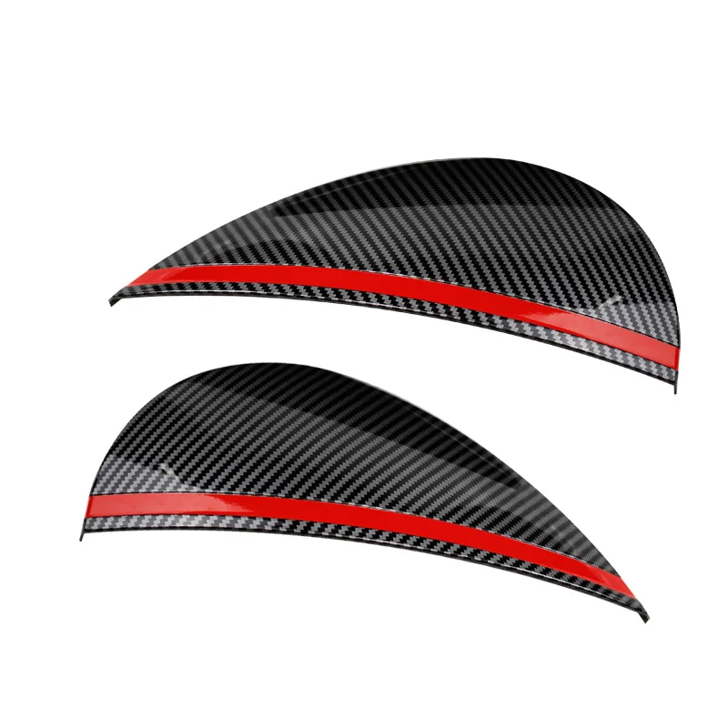 

Car Headlight Eyebrow Decoration Sticker ABS Carbon Pattern Styling For MINI Cooper F54 F55 F56 F57 Car Accessories Exterior