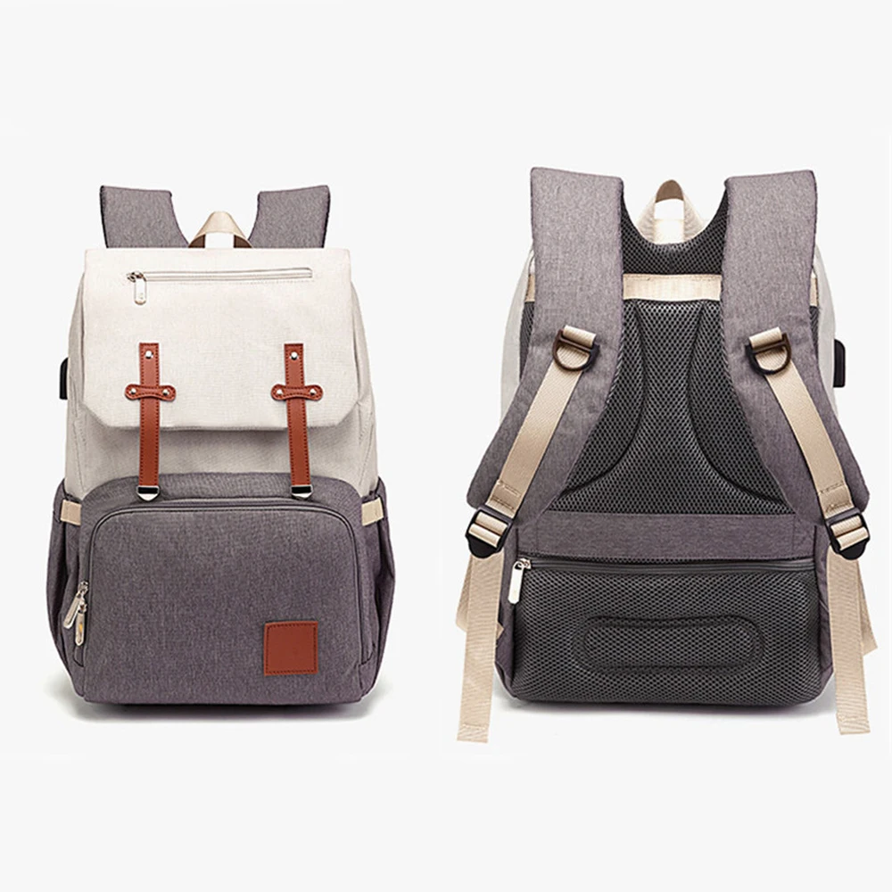 Модная сумка для детских подгузников рюкзак мам колясок водонепроницаемая