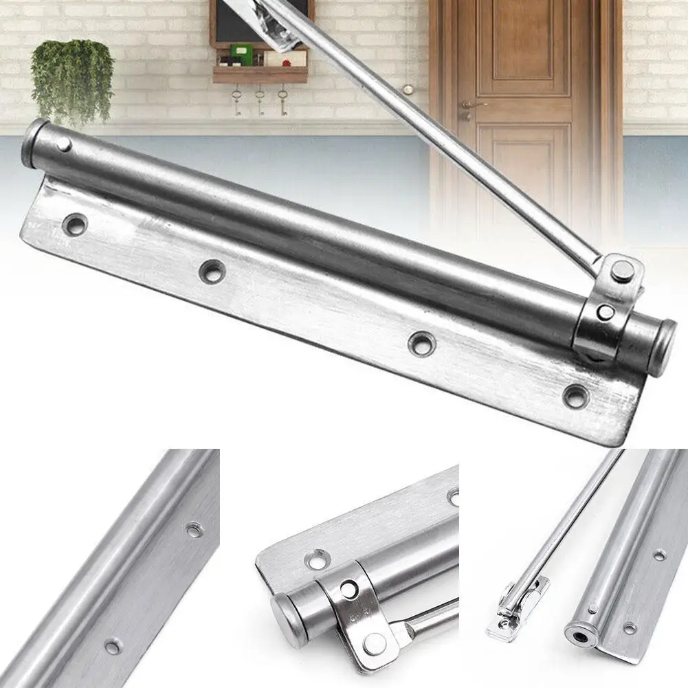 

Simple Door Closer Fire Rated Door Hardware Spring Strength Automatic Mini Mounted Closing Adjustable O4D6