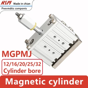 The Stroke of The Pneumatic Cylinder Triaxial Guide Rod With Adjustable MGPM Is 25/50/75/100MM