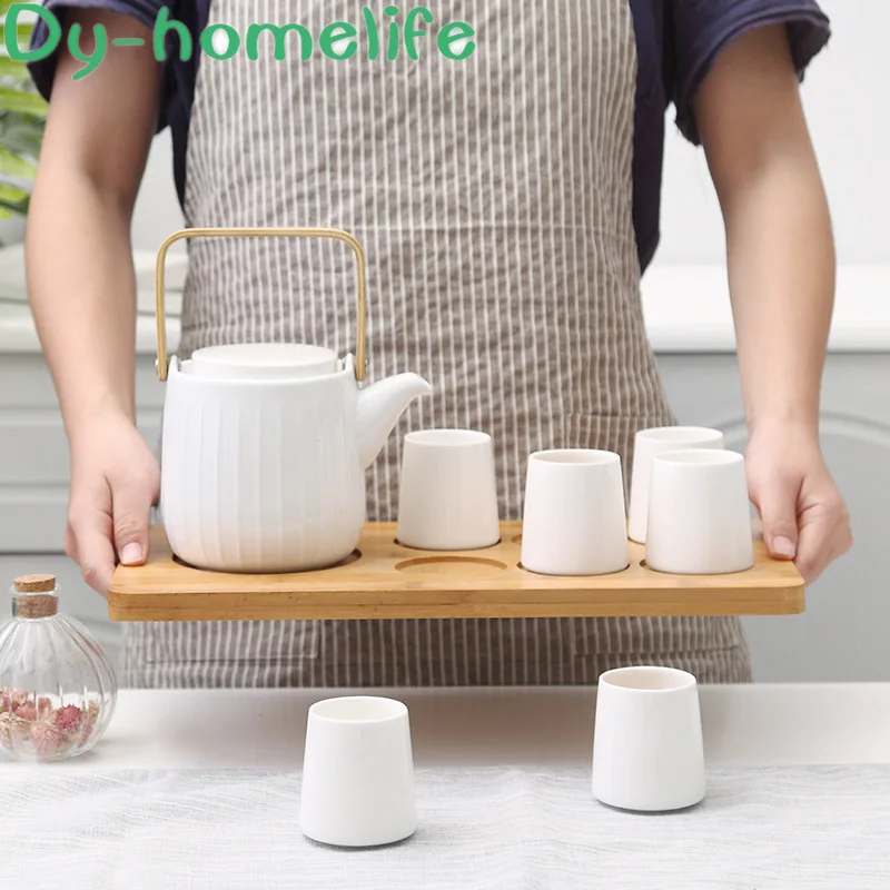 Японский креативный минималистичный бытовой набор для белого кофе керамический