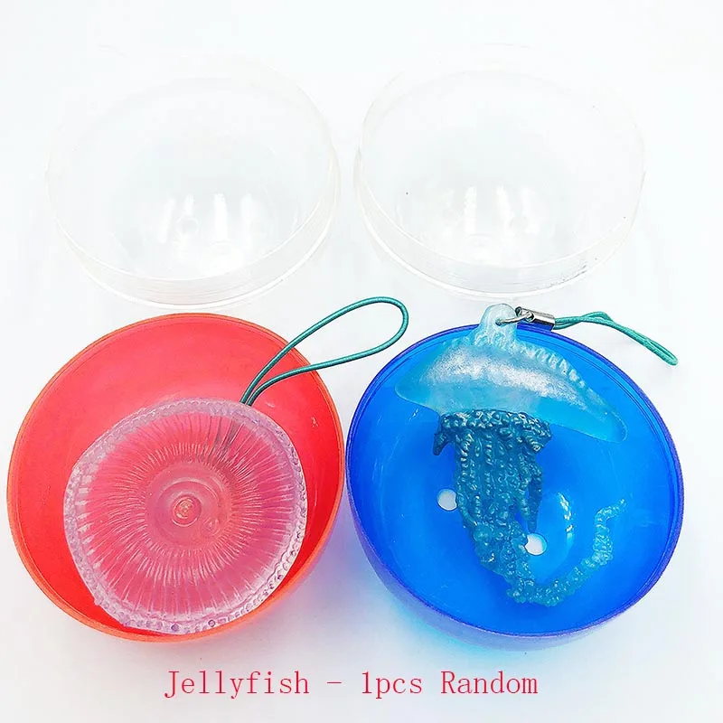 Jellyfish Мягкие рыбки желе антистрессовые игрушки для детей брелок сжимающий стресс облегчение Новинка кляп игрушки забавные приколы розыгрыши Игрушки - Цвет: Jellyfish
