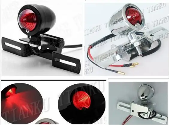 Универсальный металлический кронштейн для номерного знака Yamaha VStar 400 650 1100 1300 Virago