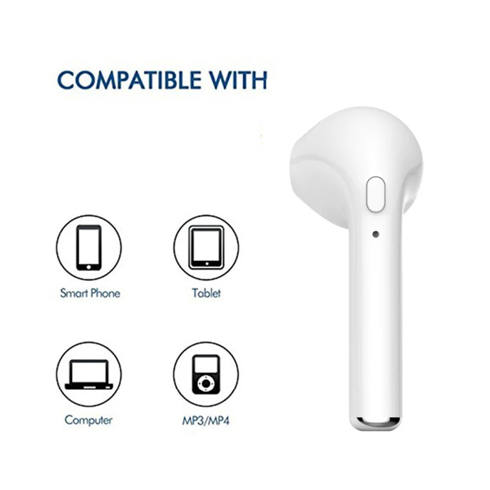 I7s TWS Беспроводные Bluetooth 5,0 наушники с зарядным устройством спортивные гарнитуры для iPhone Xiaomi Android смартфон