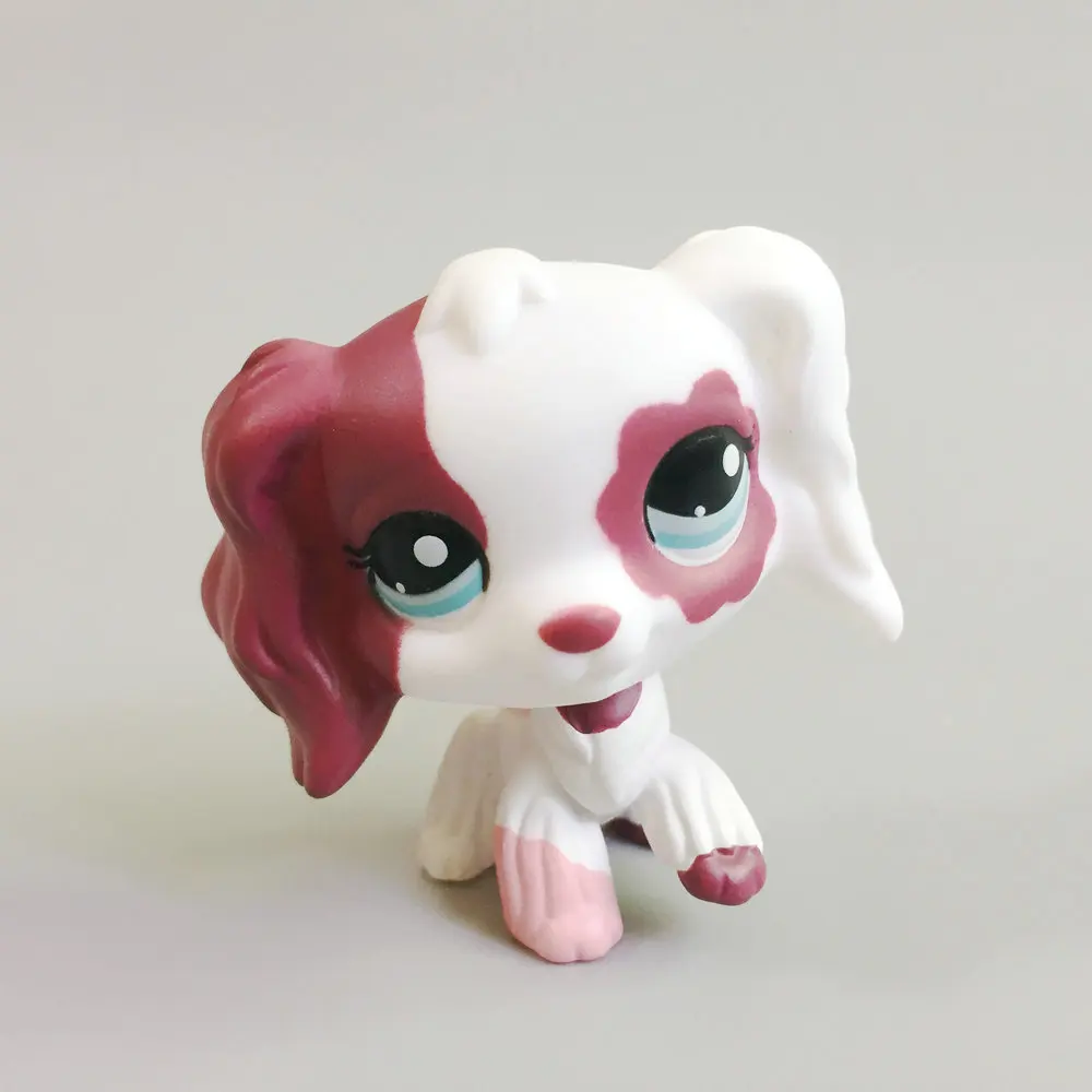 Littlest Pet OOAK Spaniel Собака Ручная роспись фигурка для ребенка игрушка в подарок N2600 |