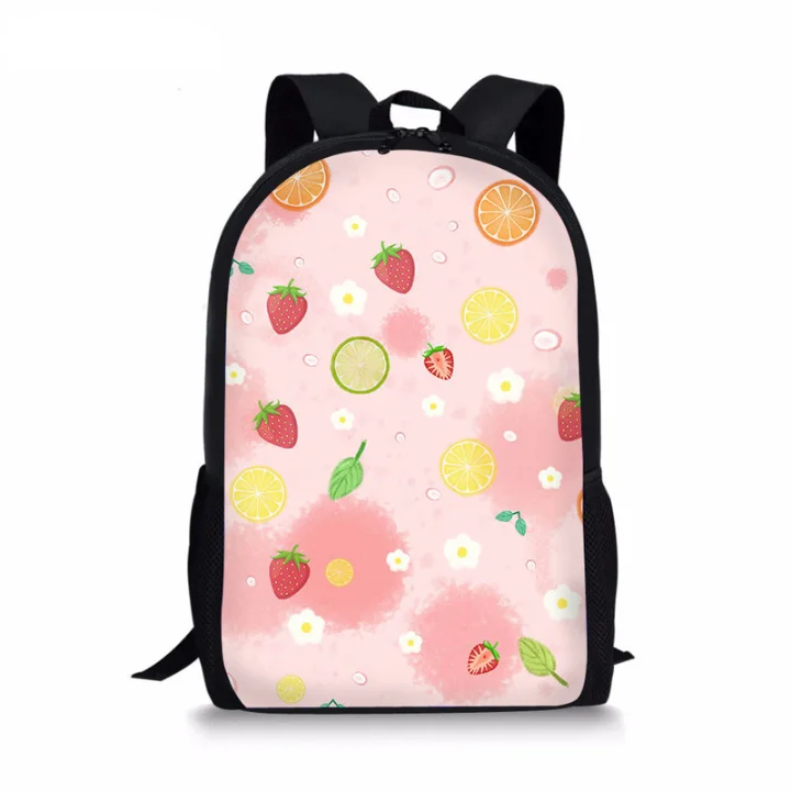 Школьная сумка для маленьких девочек, милые ранцы для детей в виде ананасов, Детский рюкзак, Индивидуальная сумка для книг