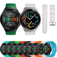 13 colors sports silicone strap for huawei gt2e 46mm original replacement strap for huawei gt2e 22mm silicone strap accessories