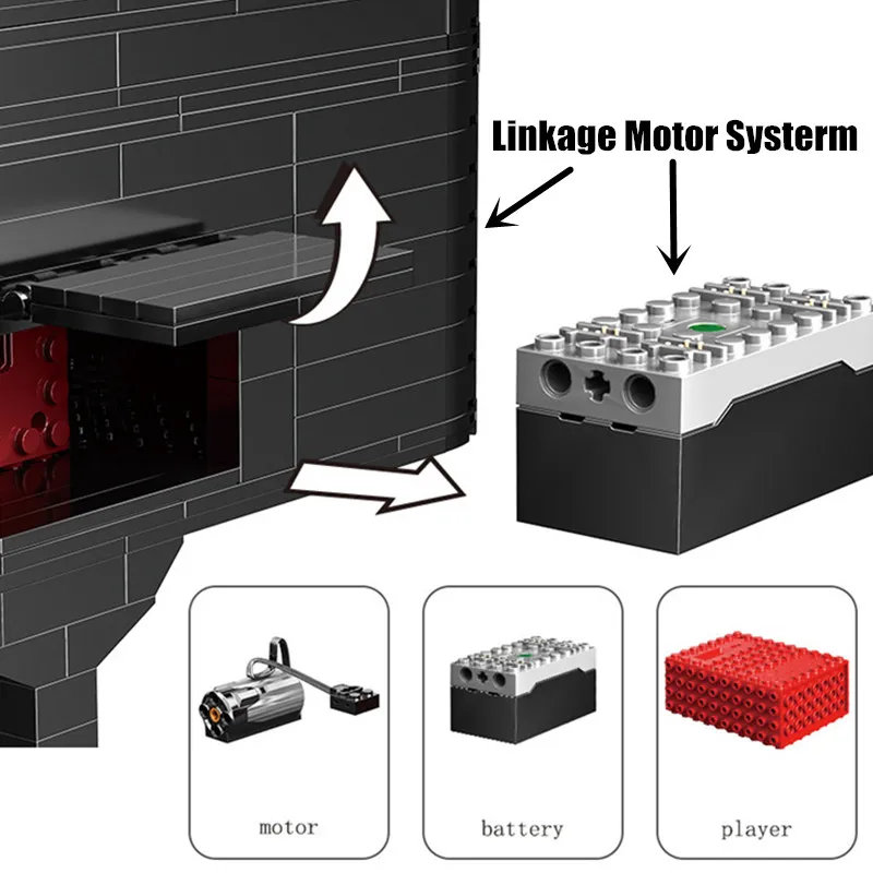 

In Stock APP Control Electric Playable GRAND PIANO Bluetooth Speaker Ideas Creator Toys Building Blocks Bricks Kid Chris Gift