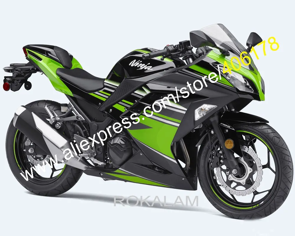 Для Kawasaki Ninja 300 KRT Edition 2013 2014 2015 2016 EX комплект обтекателей кузова из АБС пластика для