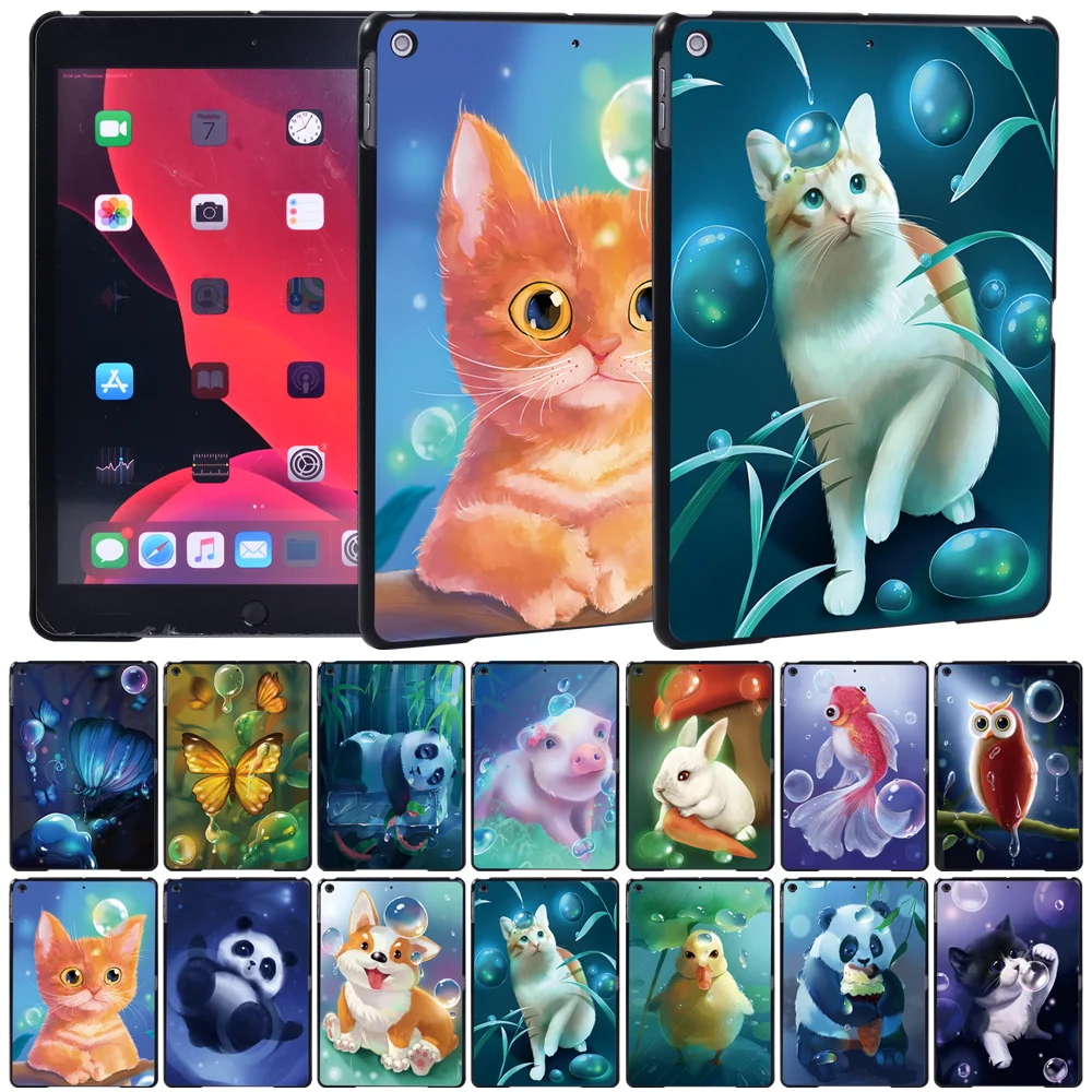 

For Apple IPad 2021 9th Generation 10.2 Inch Case Tablet Cover Hard Back Cover Drop Resistance Pencil Case+Free Stylus