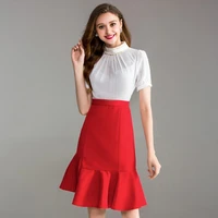 dress work office new spring summer women runway beading dresses plus size clothes elegant short sleeve party sexy dress