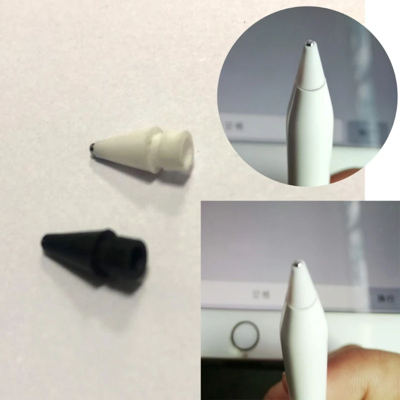 

67JA Replacement Spare Nib Tip For Apple Pencil 1/2 i-Pad Pro Stylus Touchscreen Pen Nib Tip Accessories