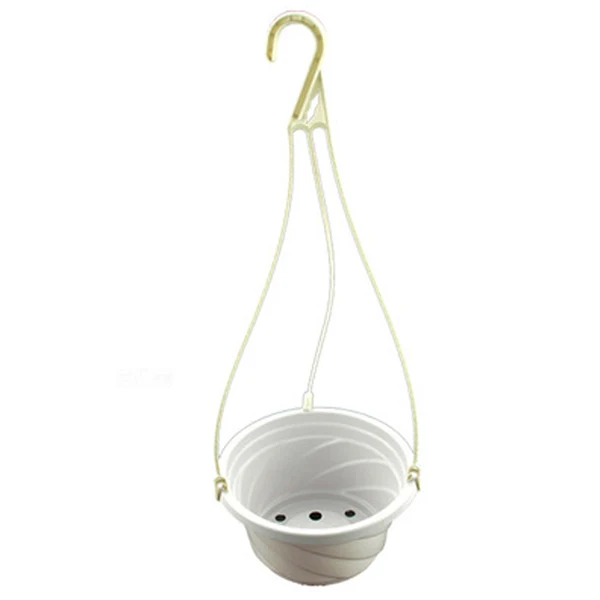 

Plastic Hanging Plant Pot Home Garden Balcony Hook Type Flower Basket Hanging Basin Garden Planting Spider Hang Pots Home Decor