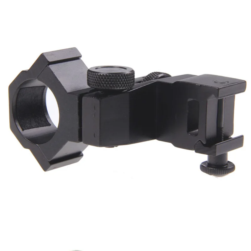 K1 регулируемый крепеж для фонаря с прицельным механизмом, трубка калибром 25 мм, рельс 20 мм, подходит для охотничьей винтовки и др.