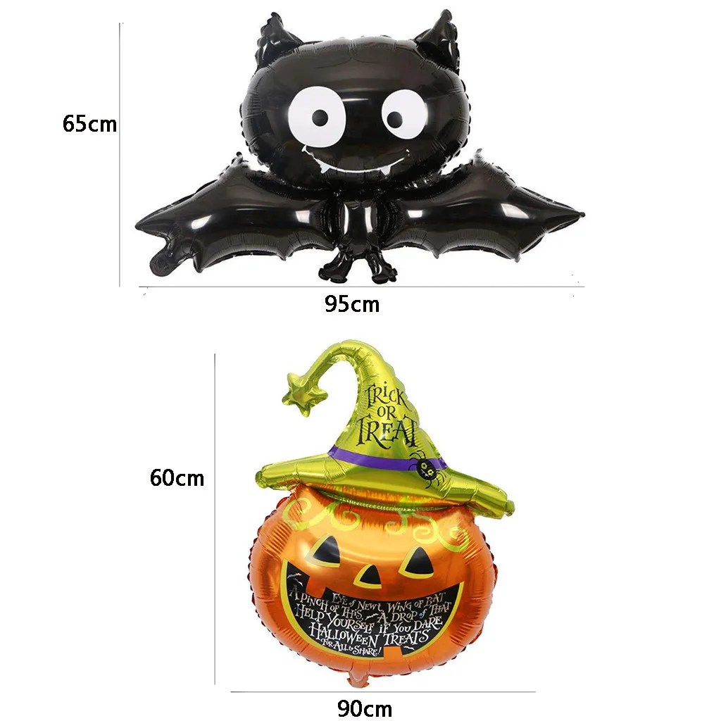 Баллоны вечерние Hallowee 30 шт. набор мяч Тыква Голова летучие мыши формованные