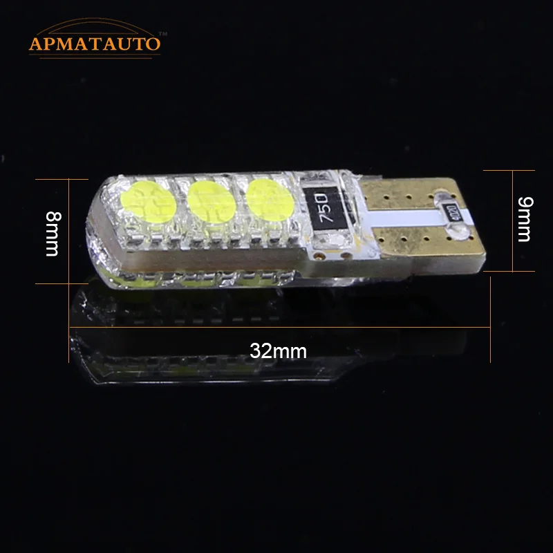 2 x Автомобильный Стайлинг T10 W5W T16 светодиодный габаритный фонарь лампа