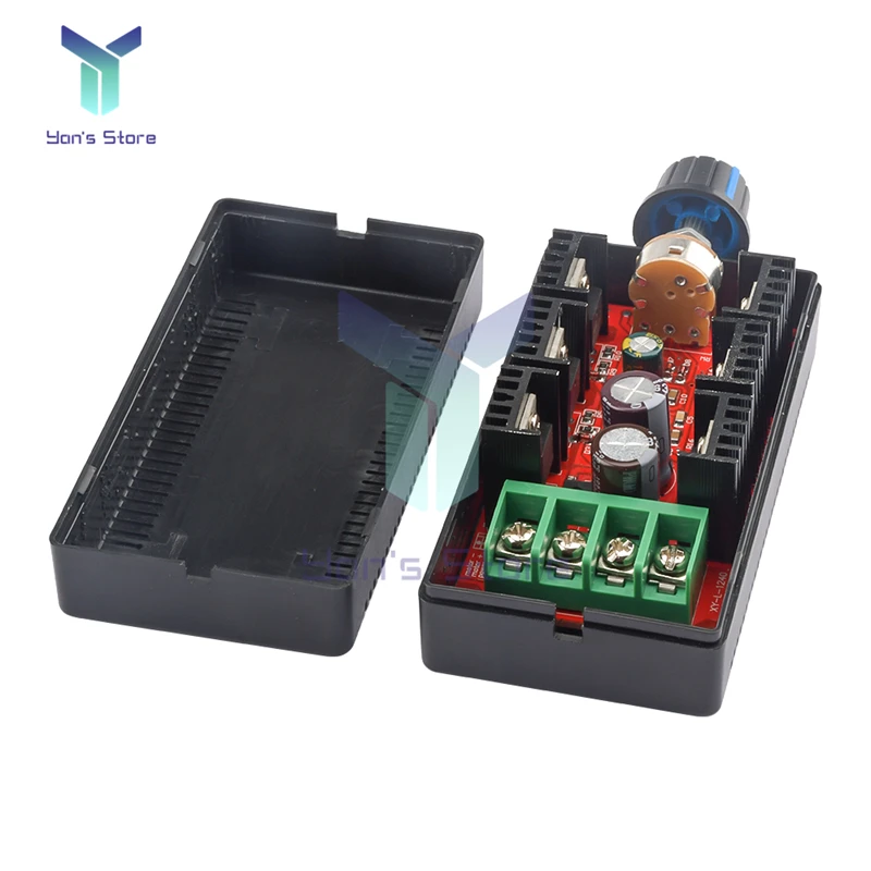 Регулируемый регулятор скорости вентилятора 12 В 24 2000 Вт 40 А | Строительство и