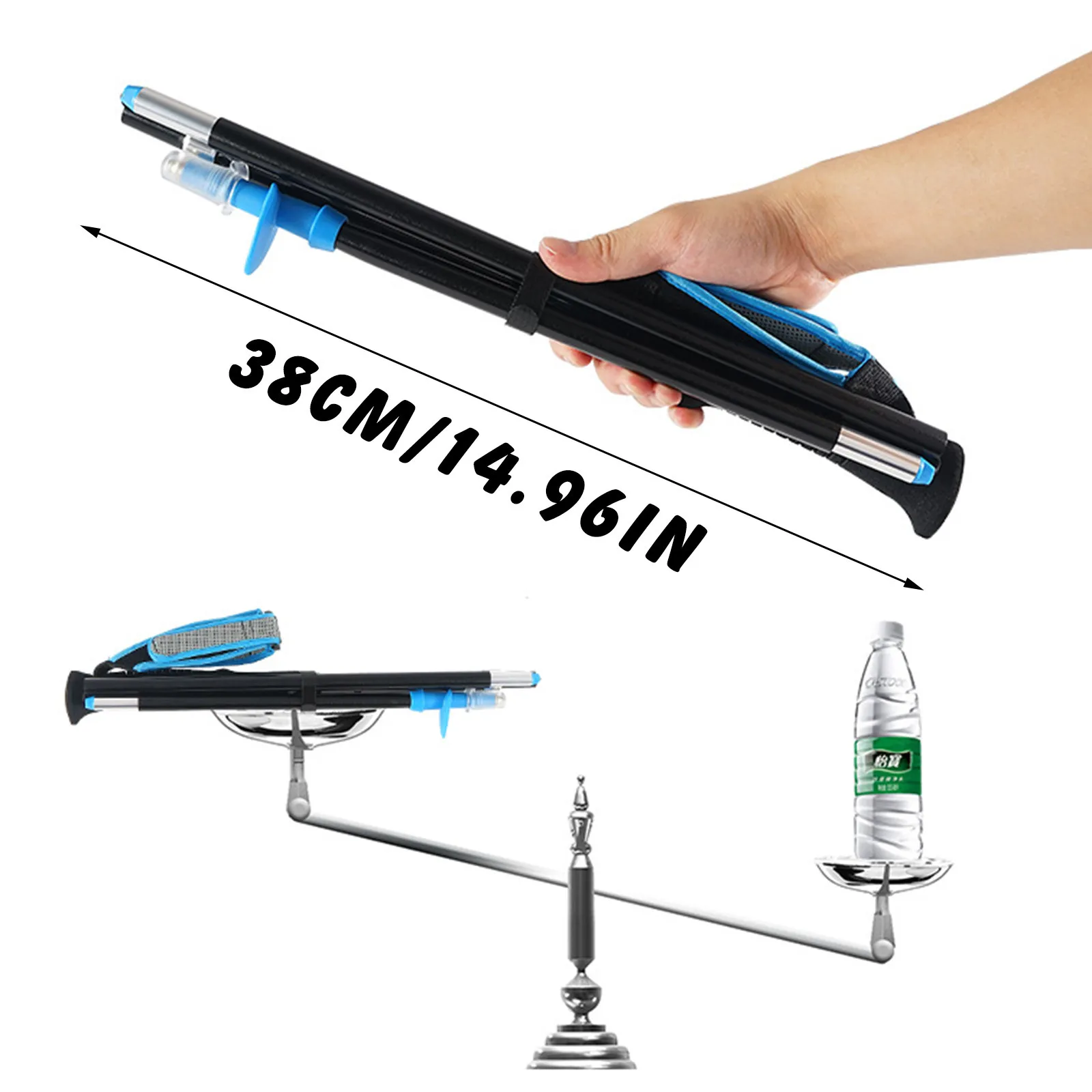 

Trekking Poles Folding Hiking Stick Collapsible Hiking Poles Trekking Stick Walking Poles Nordic Walking Sticks