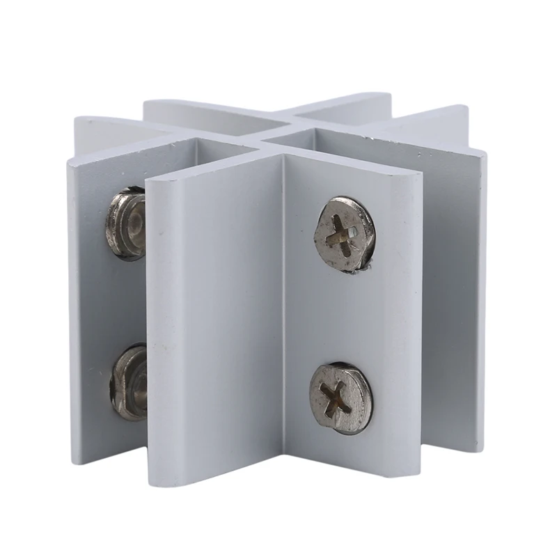 180 градусов двусторонний зажим для дома легко установить стеклянный из цинка