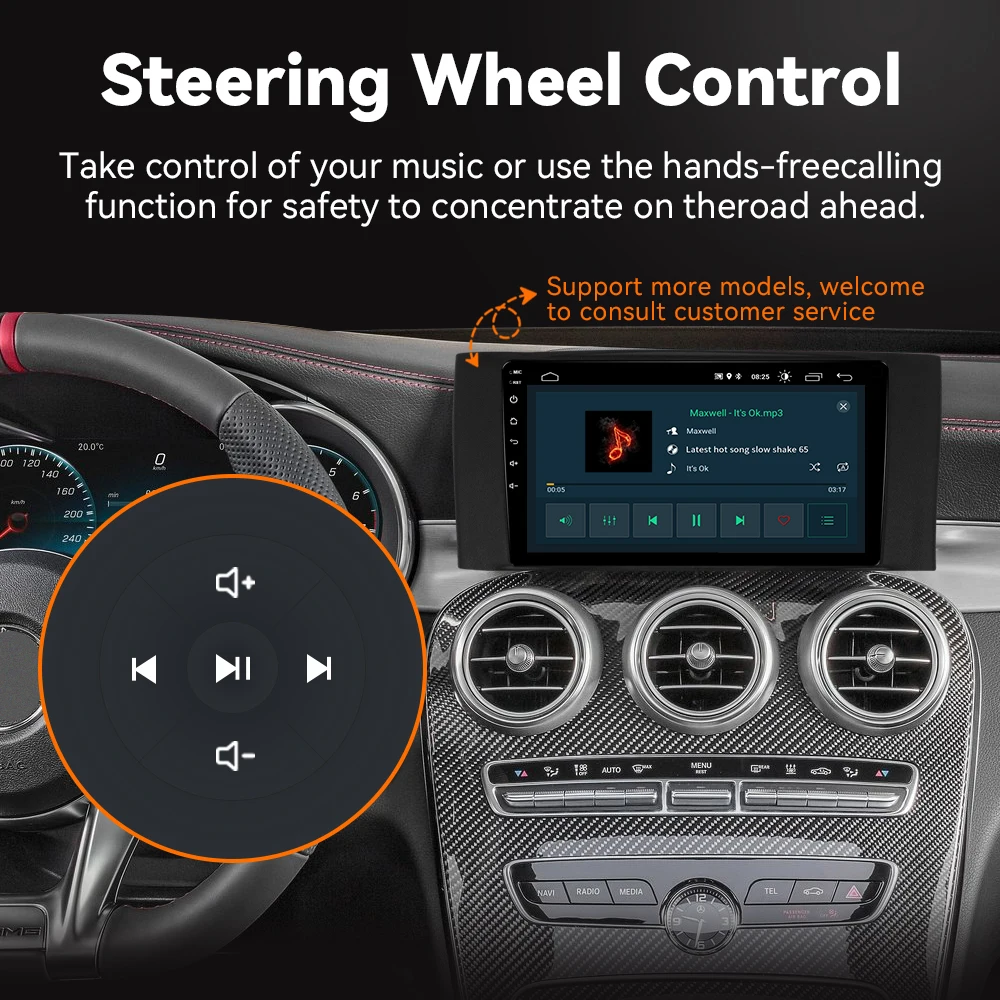 Автомагнитола для VW/Volkswagen/Magotan/Passat B6 B7 10 дюймов 8 Гб 128 ГБ Android 11 2 Din Авторадио IPS