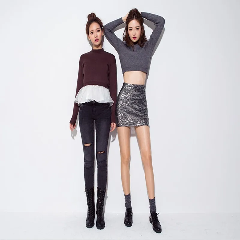 Распродажа 202 юбки средней длины Женская юбка в европейском и американском стиле