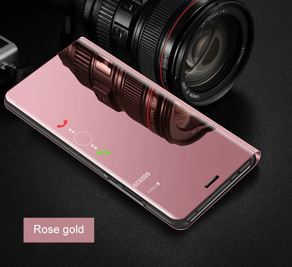 Роскошный умный зеркальный флип-чехол для Huawei P30 Pro P20 Lite Nova 2i 3 3i 4 чехол P Smart Plus Y6 Y7