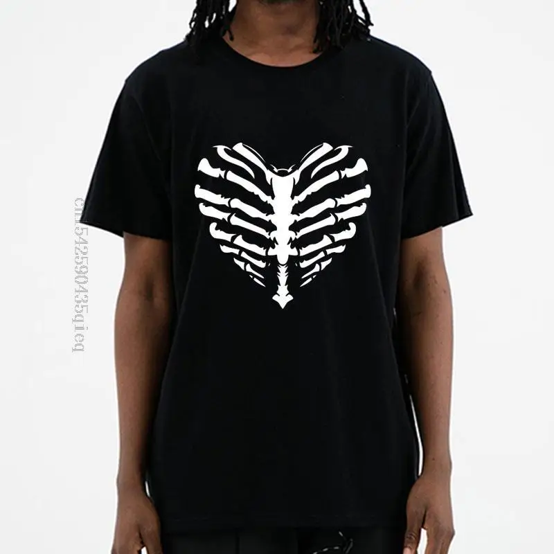 

Skeleton Bones RetroT-Shirt Funny Skull Skeleton Funny 100% Cotton Tops Tees Men Short Sleeves T Shirts Causal Vintage Tops