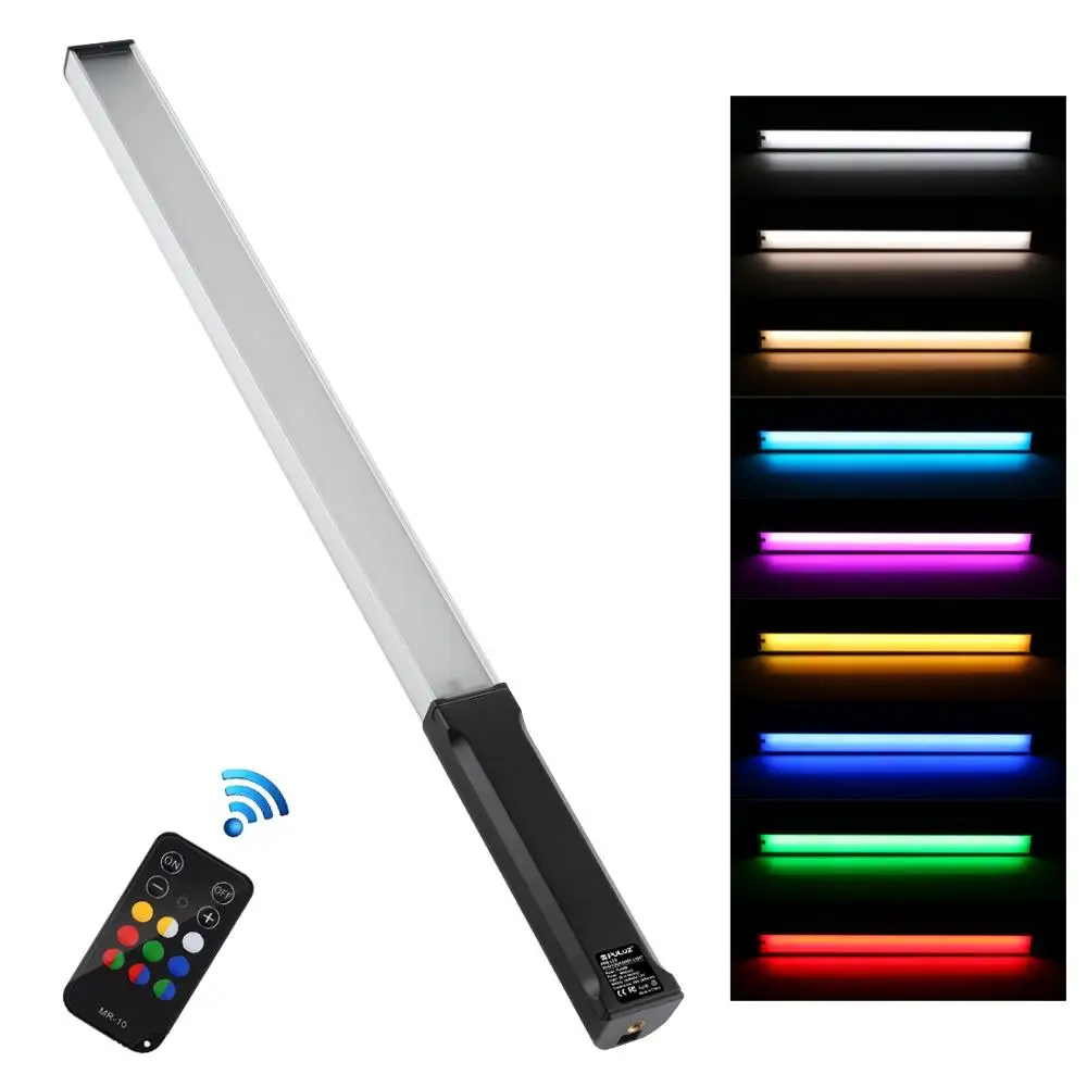 Bastão de Luz Remoto com Luz de Preenchimento e Temperatura Rgb com Controle Colorido Ajustável Led