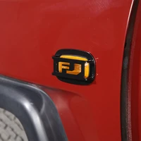 for toyota fj cruiser 2007 2021 exterior modified black car side light decoration protection cover car accessories